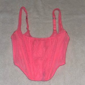 Urban Outfitters, Out From Under Pink Corset